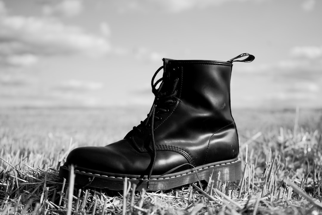 Photo Black boots