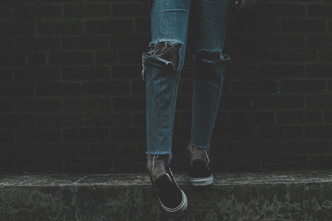 Photo bootcut jeans
